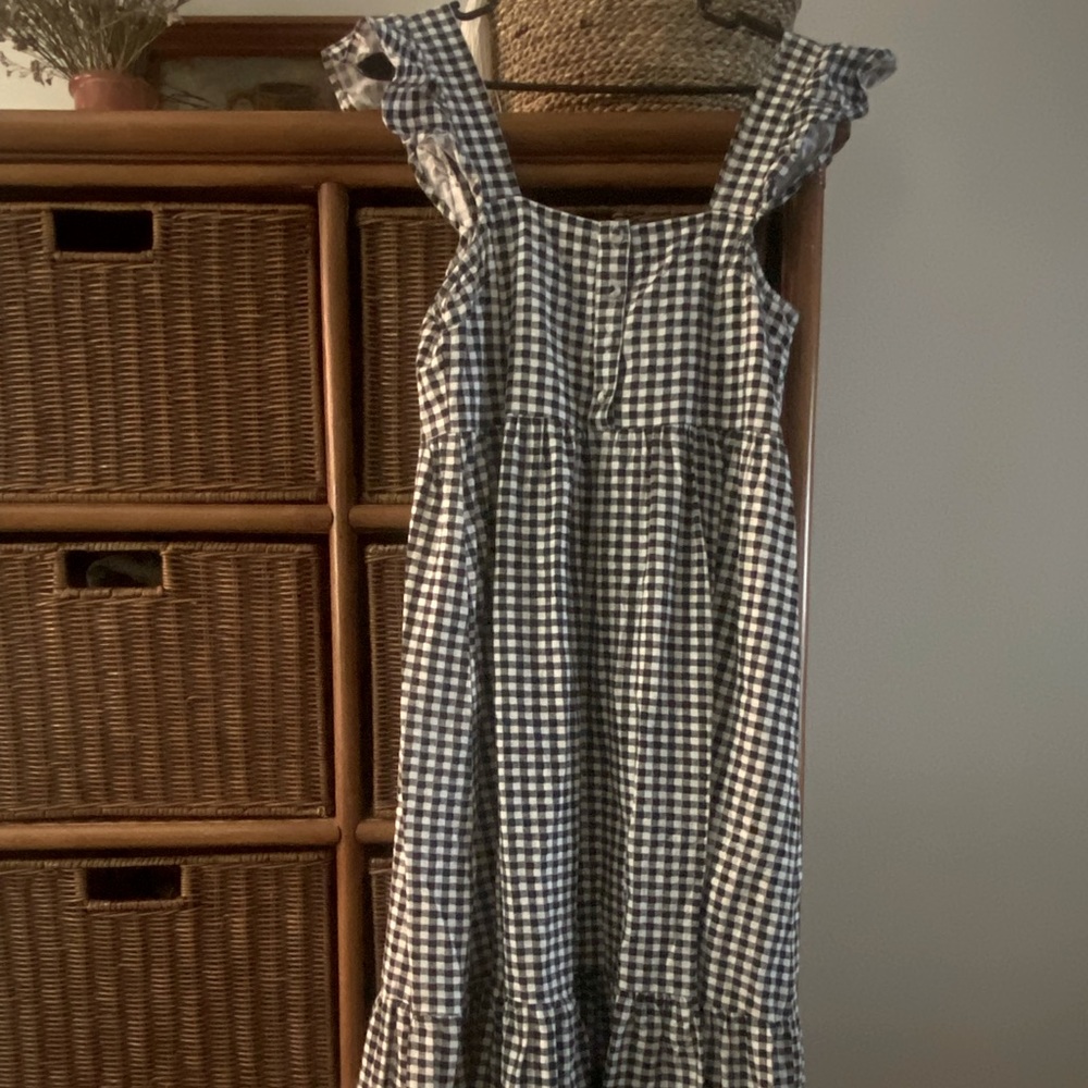 ASOS Design square neck linen sundress